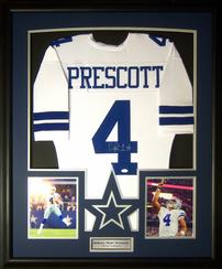 Dak Prescott Jersey signed rookie season 202//244